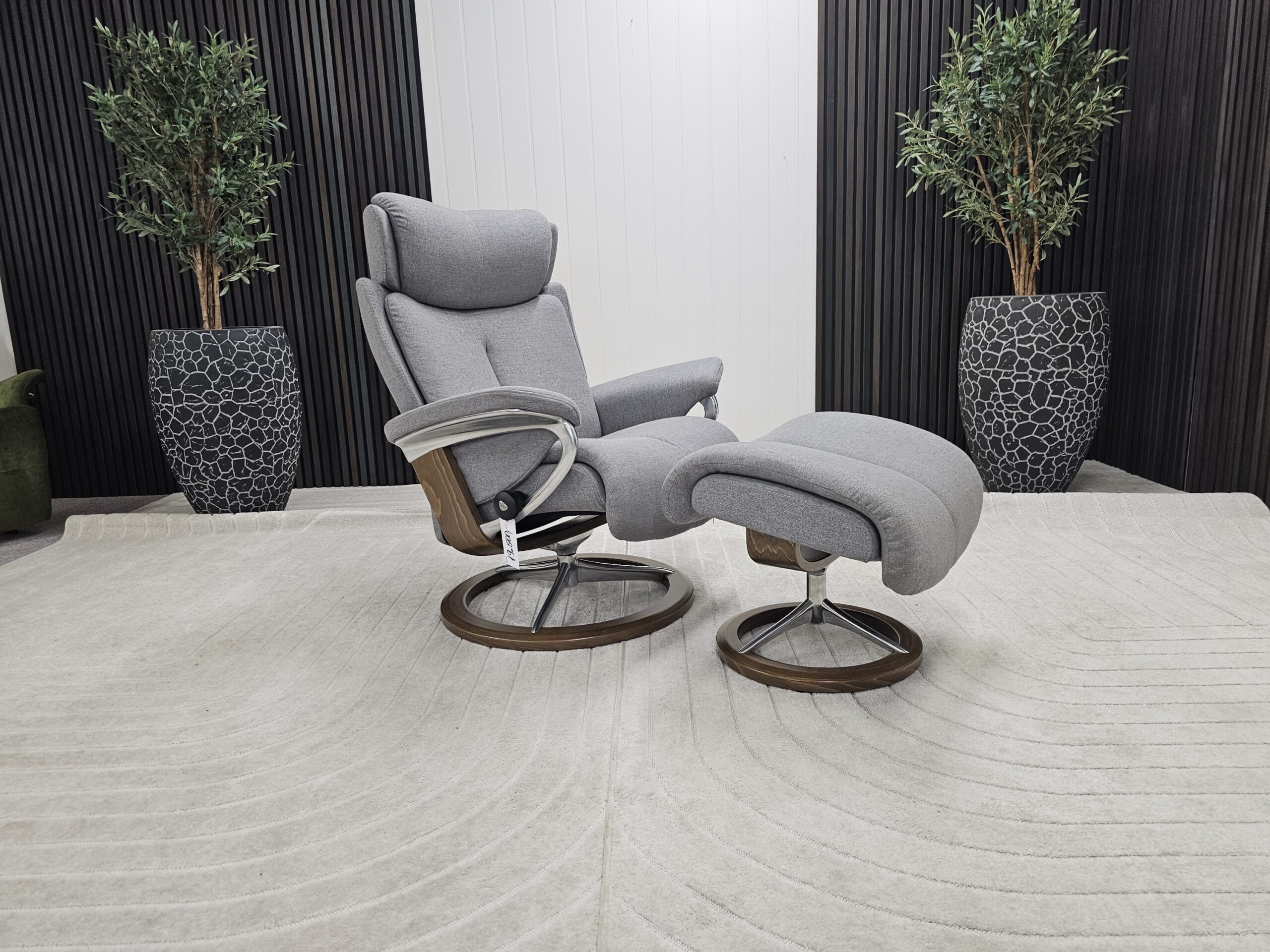 Stressless® Magic Signature lenestol med krakk - Bilde 14