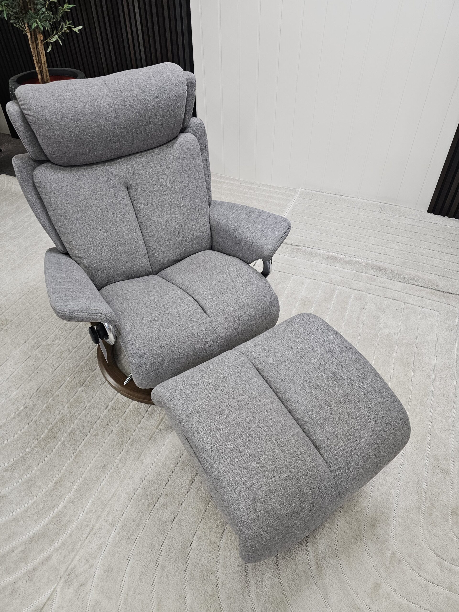 Stressless® Magic Signature lenestol med krakk - Bilde 11