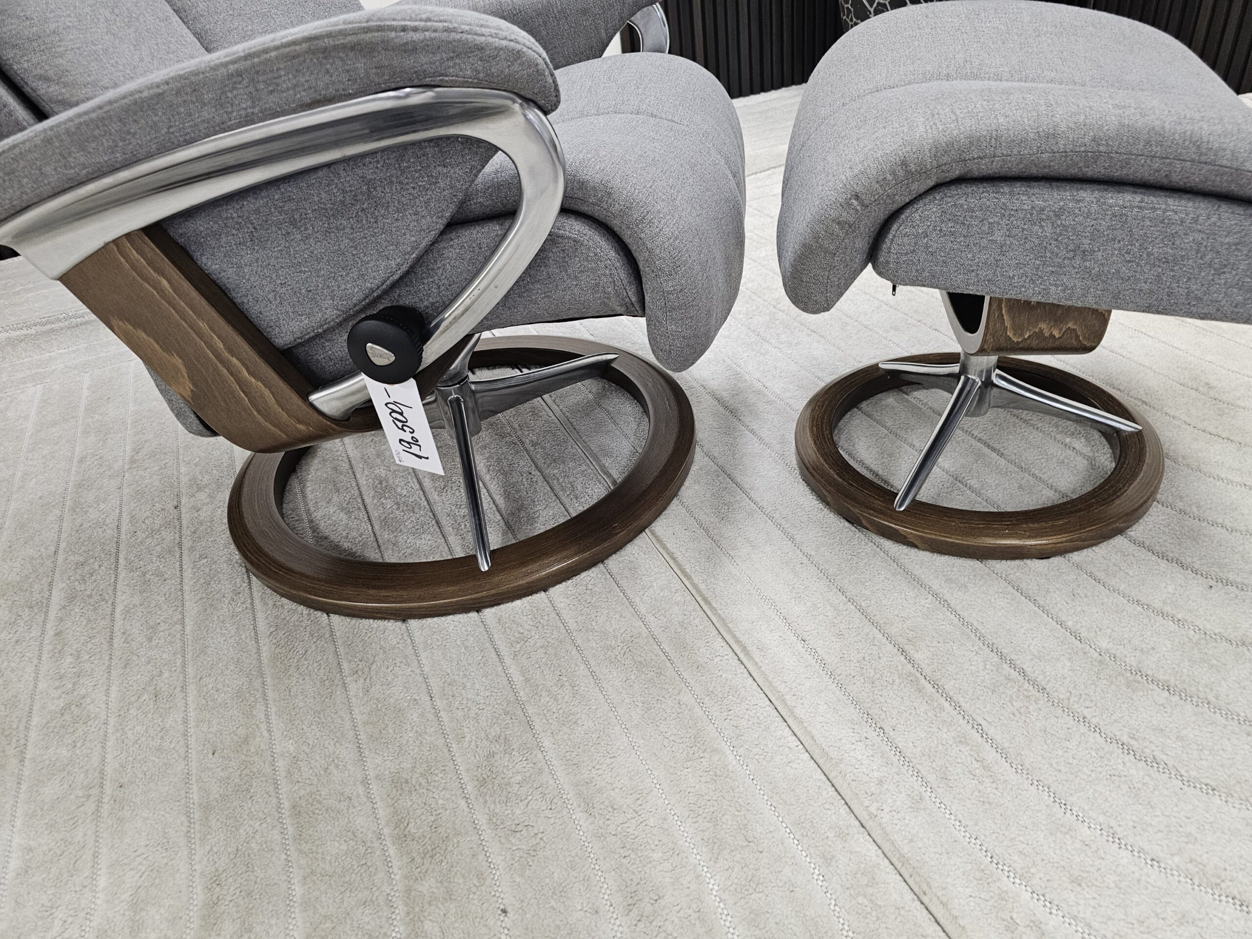 Stressless® Magic Signature lenestol med krakk - Bilde 6
