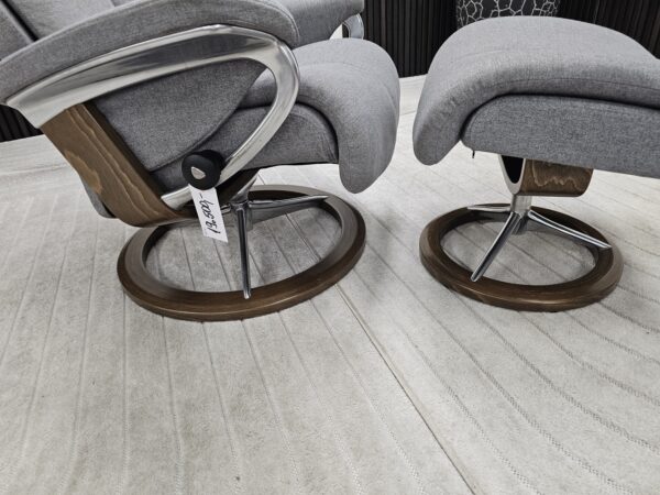 Stressless® Magic Signature lenestol med krakk