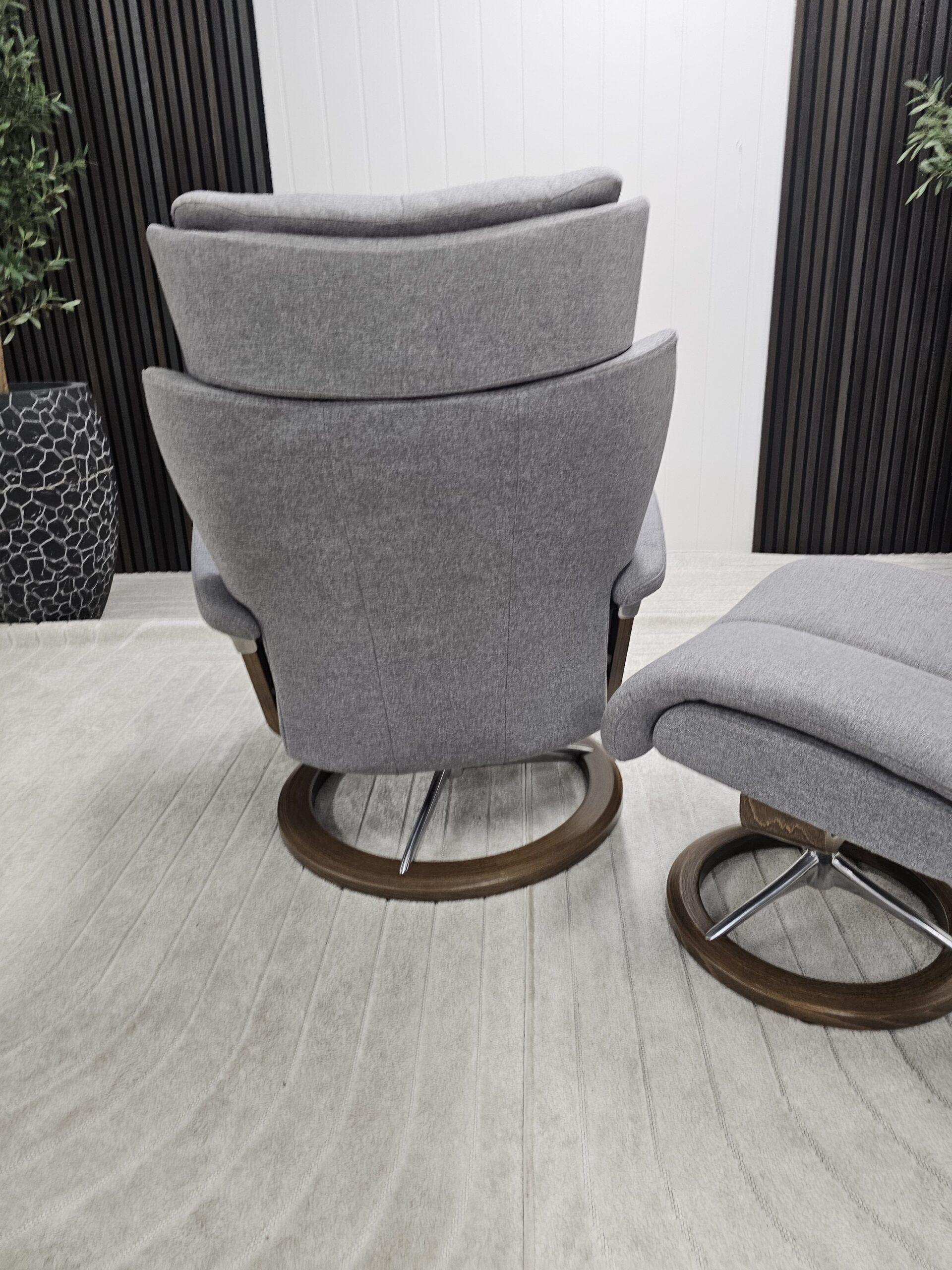 Stressless® Magic Signature lenestol med krakk - Bilde 17