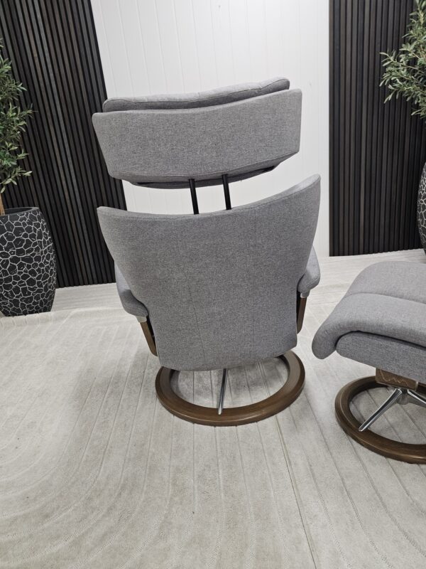 Stressless® Magic Signature lenestol med krakk