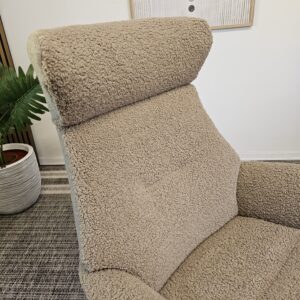 Conform Air lenestol med krakk- Sahara fåreskinn - Bilde 12