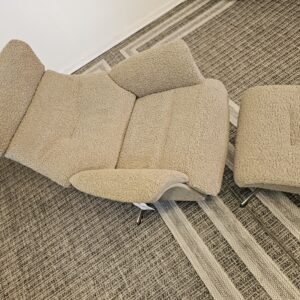 Conform Air lenestol med krakk- Sahara fåreskinn - Bilde 4
