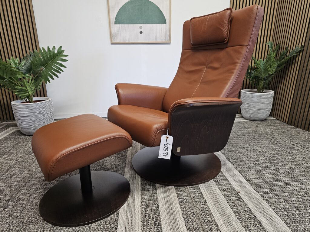 Premium Stordal lenestol med krakk