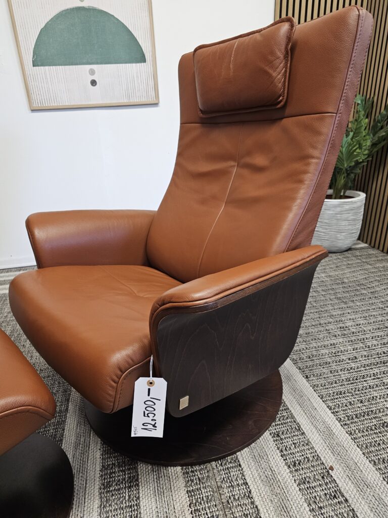 Premium Stordal lenestol med krakk
