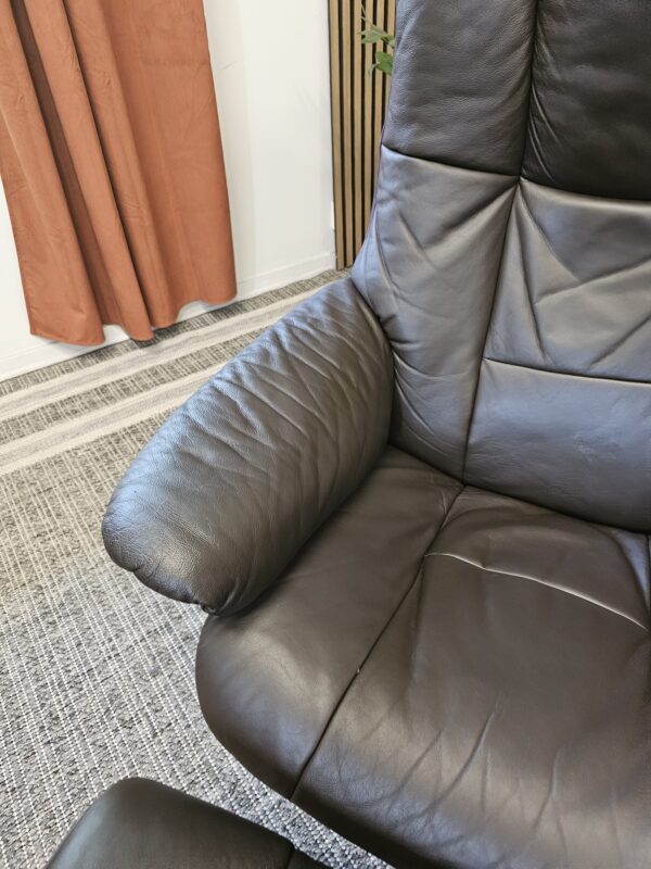 2 stk. Stressless Mayfair lenestoler med krakk