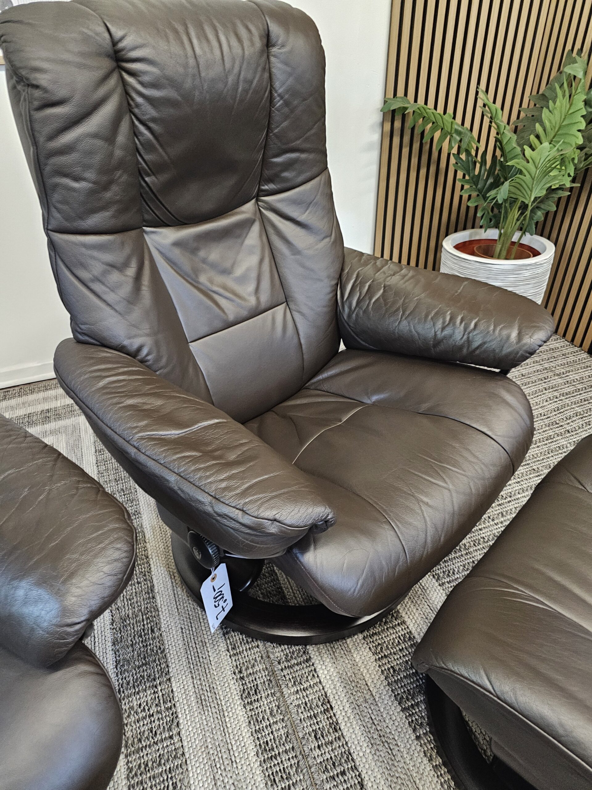 2 stk. Stressless Mayfair lenestoler med krakk - Bilde 16