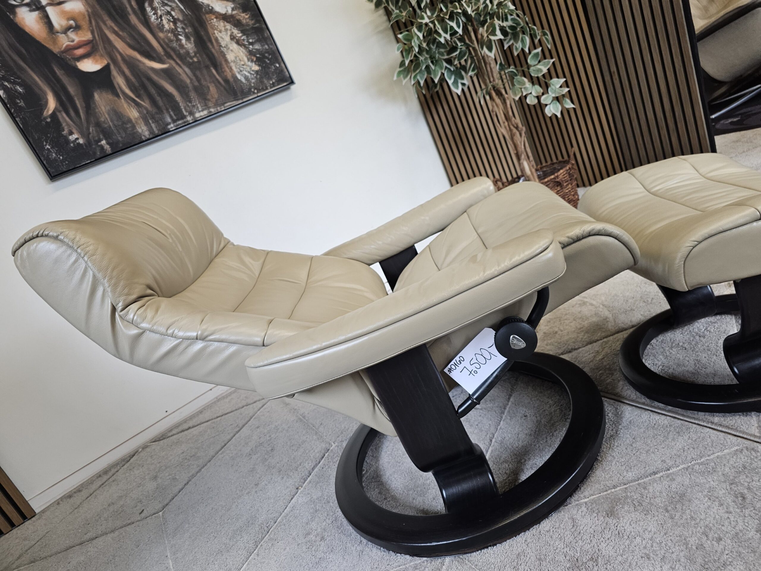 Stressless® Opal lenestol med krakk - Bilde 3