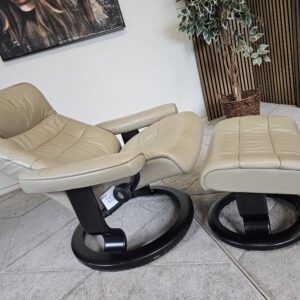 Stressless® Opal lenestol med krakk - Bilde 4