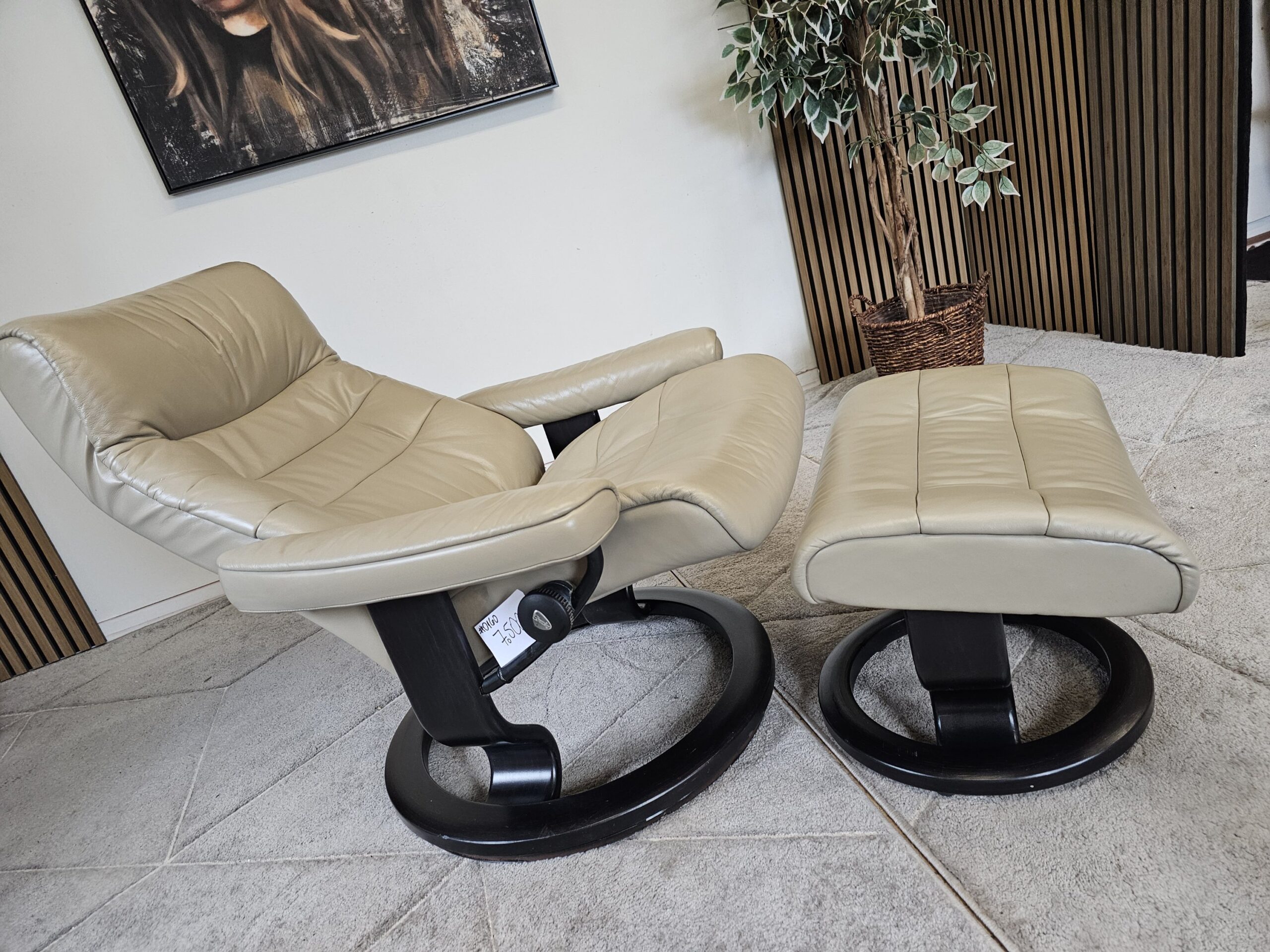 Stressless® Opal lenestol med krakk - Bilde 4