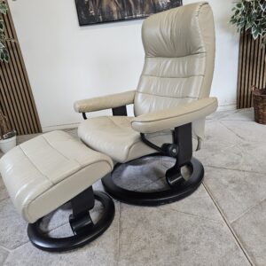 Stressless® Opal lenestol med krakk - Bilde 5