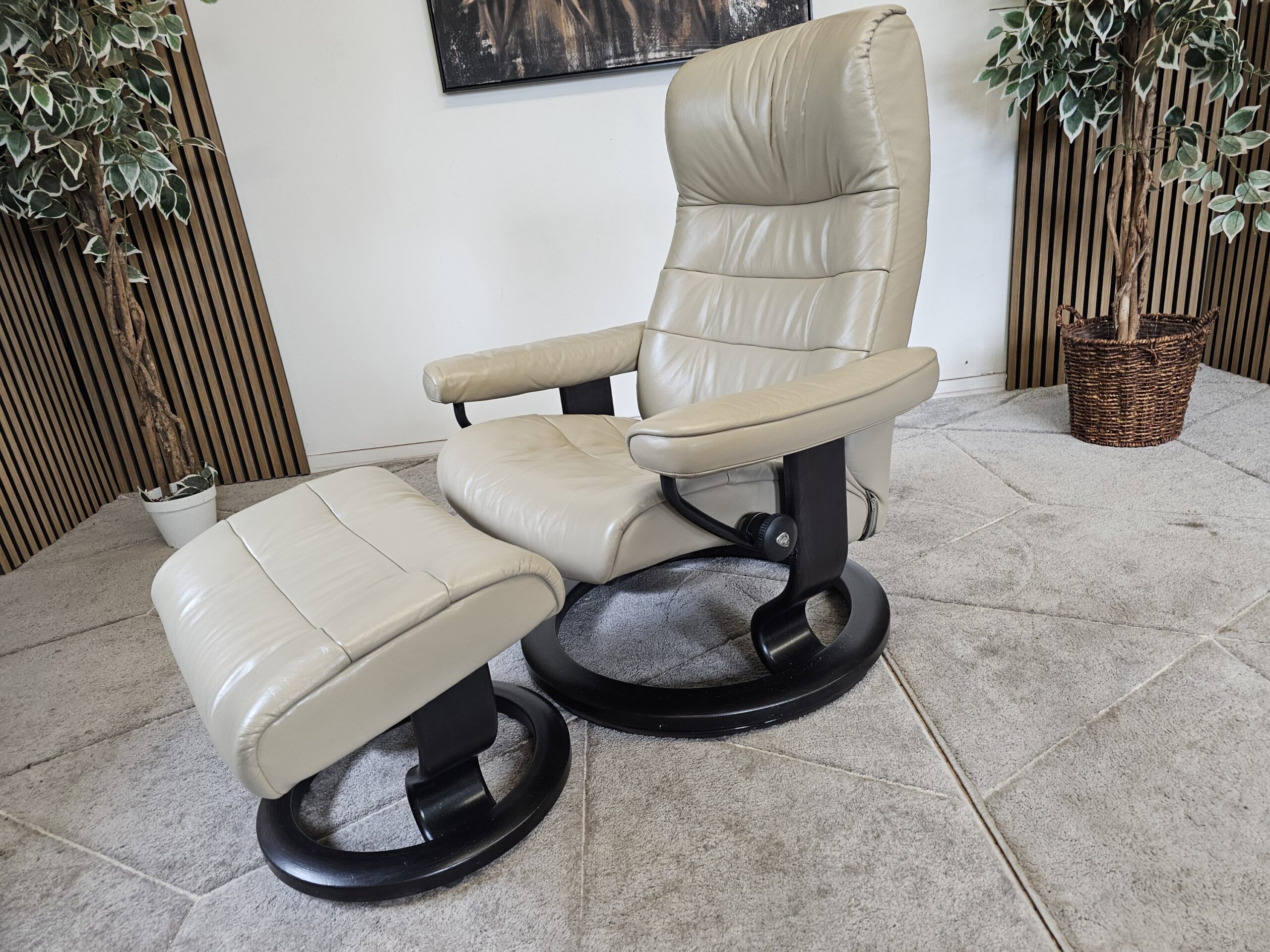 Stressless® Opal lenestol med krakk - Bilde 5