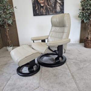 Stressless® Opal lenestol med krakk - Bilde 12