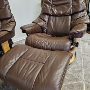 2 stk. Stressless® Reno Classic lenestoler med krakk - Bilde 16