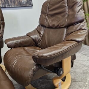 2 stk. Stressless® Reno Classic lenestoler med krakk - Bilde 13