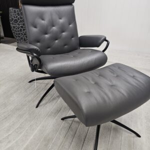 Stressless® London Cross lenestol med krakk - Bilde 10