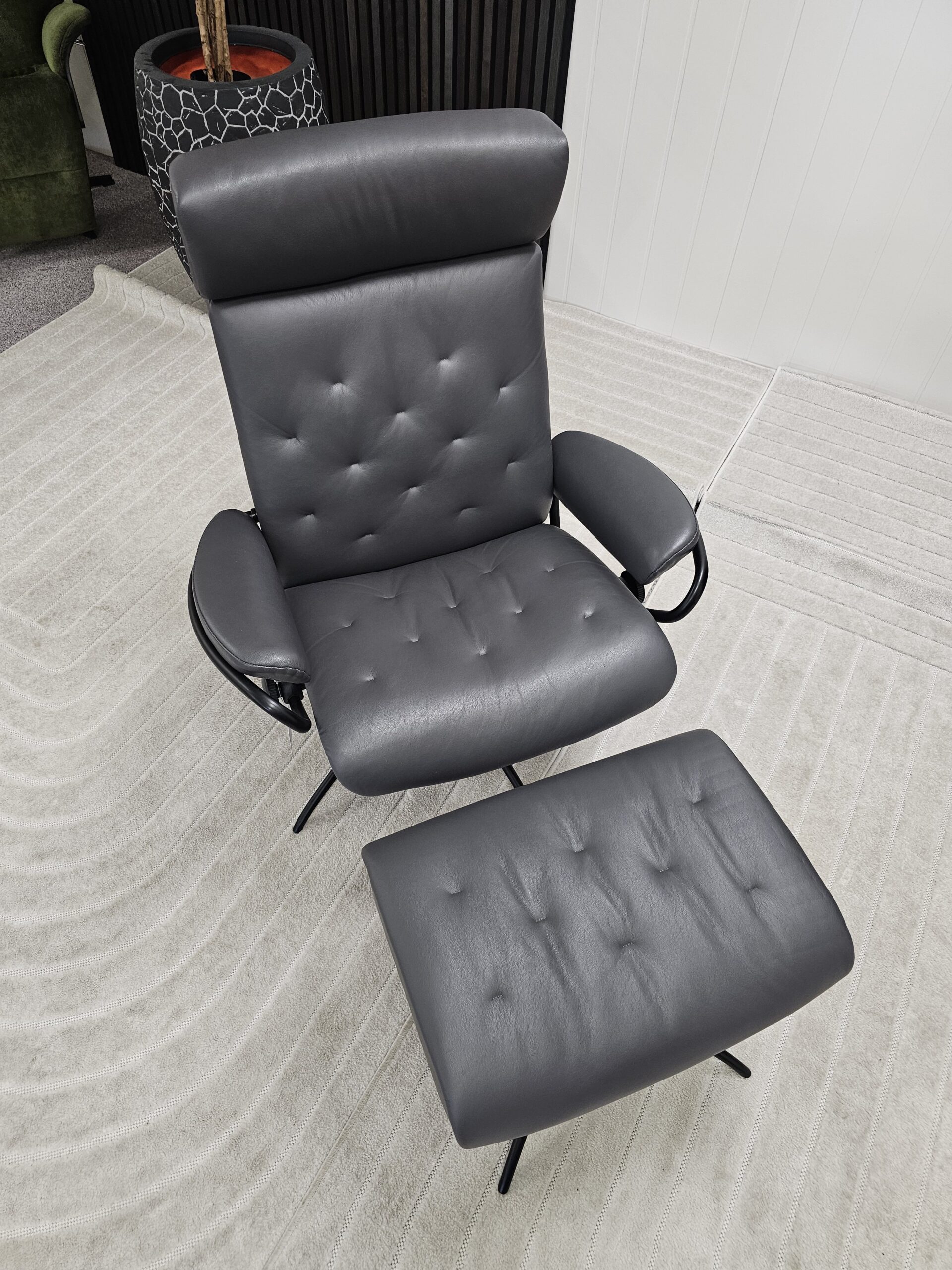 Stressless® London Cross lenestol med krakk - Bilde 14