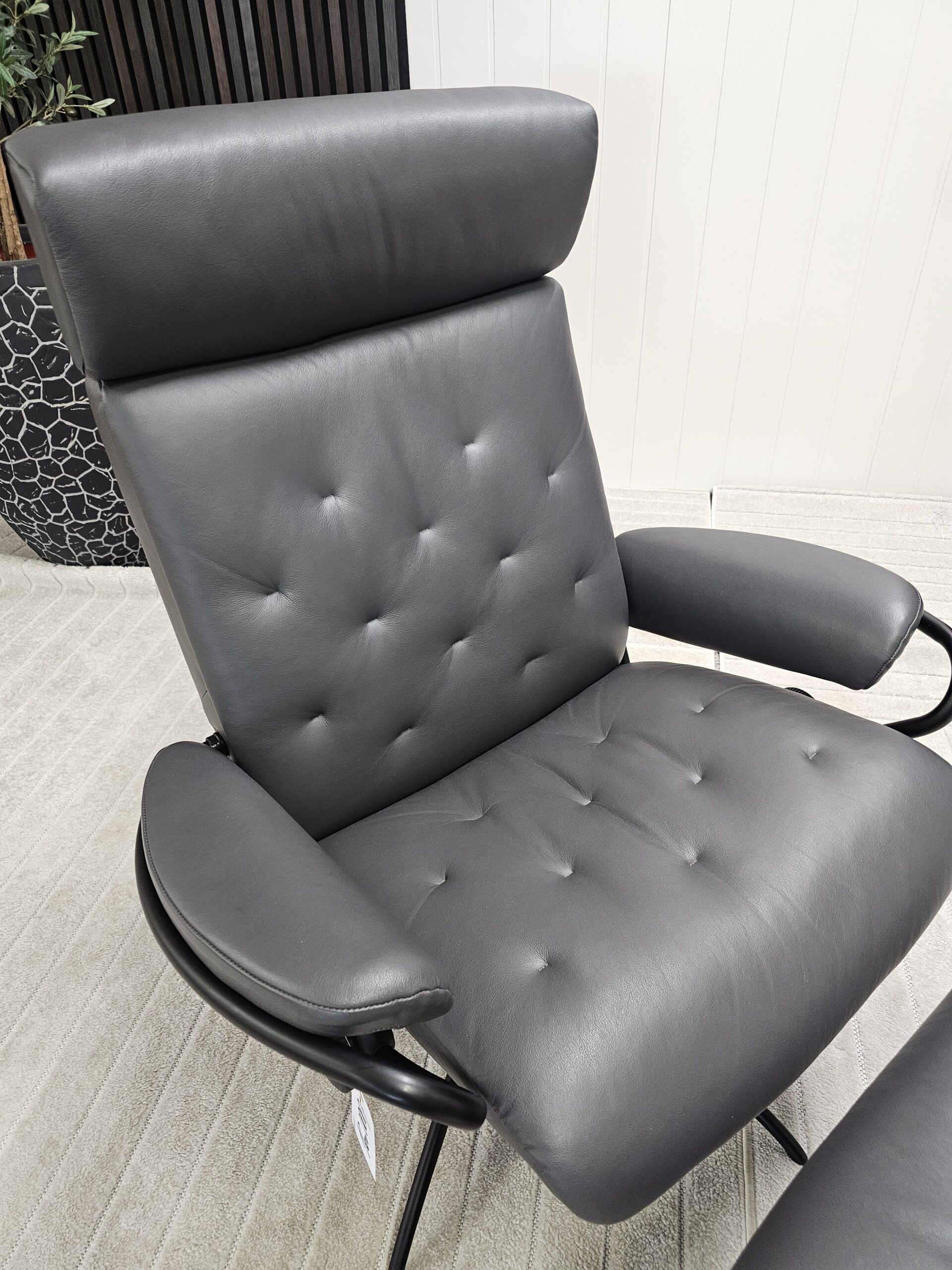 Stressless® London Cross lenestol med krakk - Bilde 7