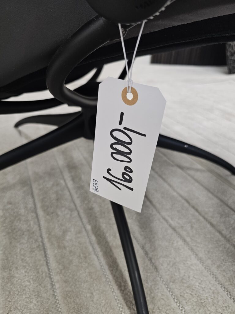 Stressless® London Cross lenestol med krakk