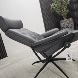 Stressless® London Cross lenestol med krakk - Bilde 5