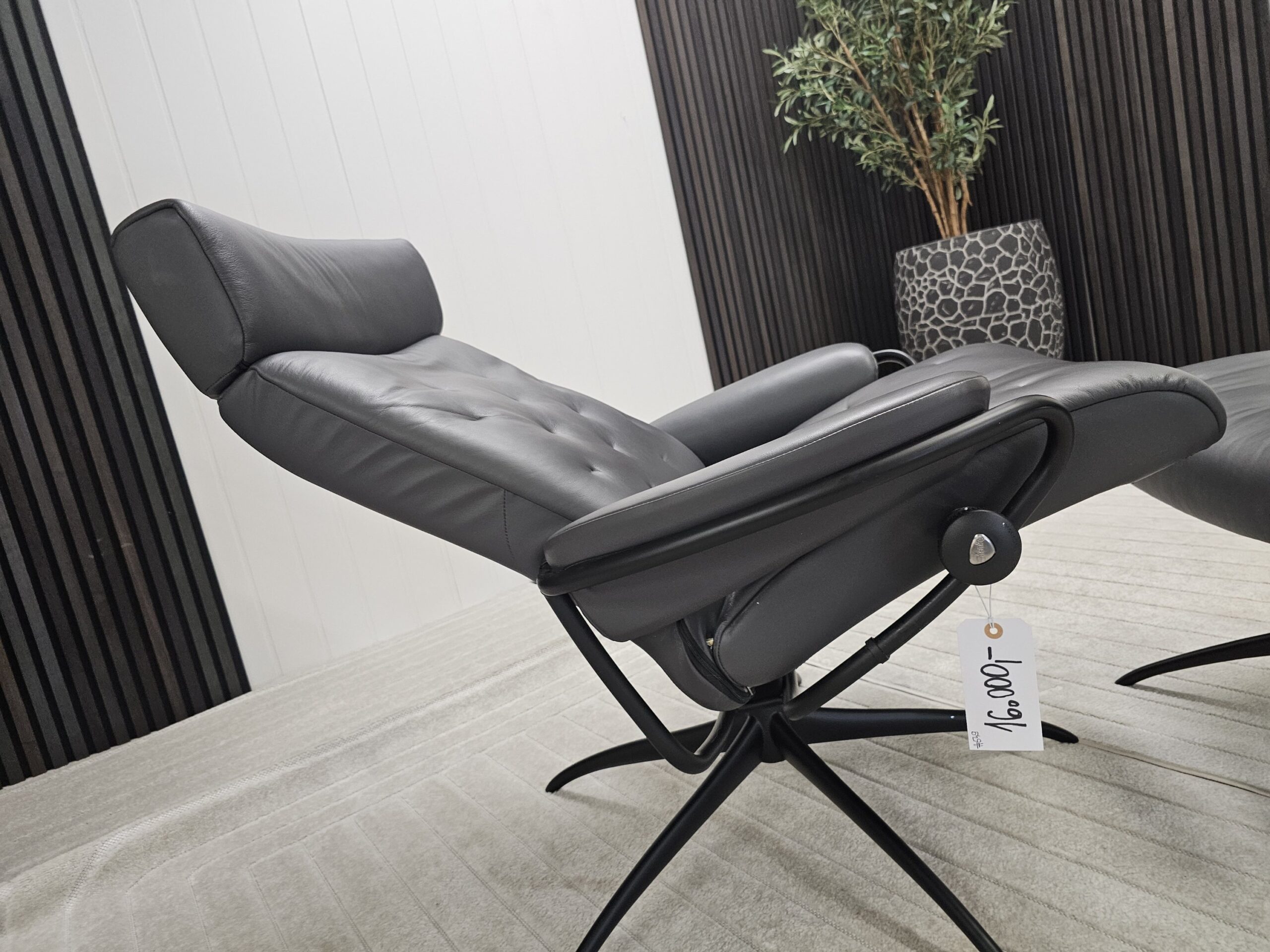 Stressless® London Cross lenestol med krakk - Bilde 5