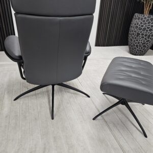 Stressless® London Cross lenestol med krakk - Bilde 13