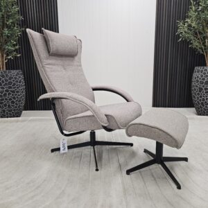 Brunstad Delta Motion lenestol med krakk - Bilde 1