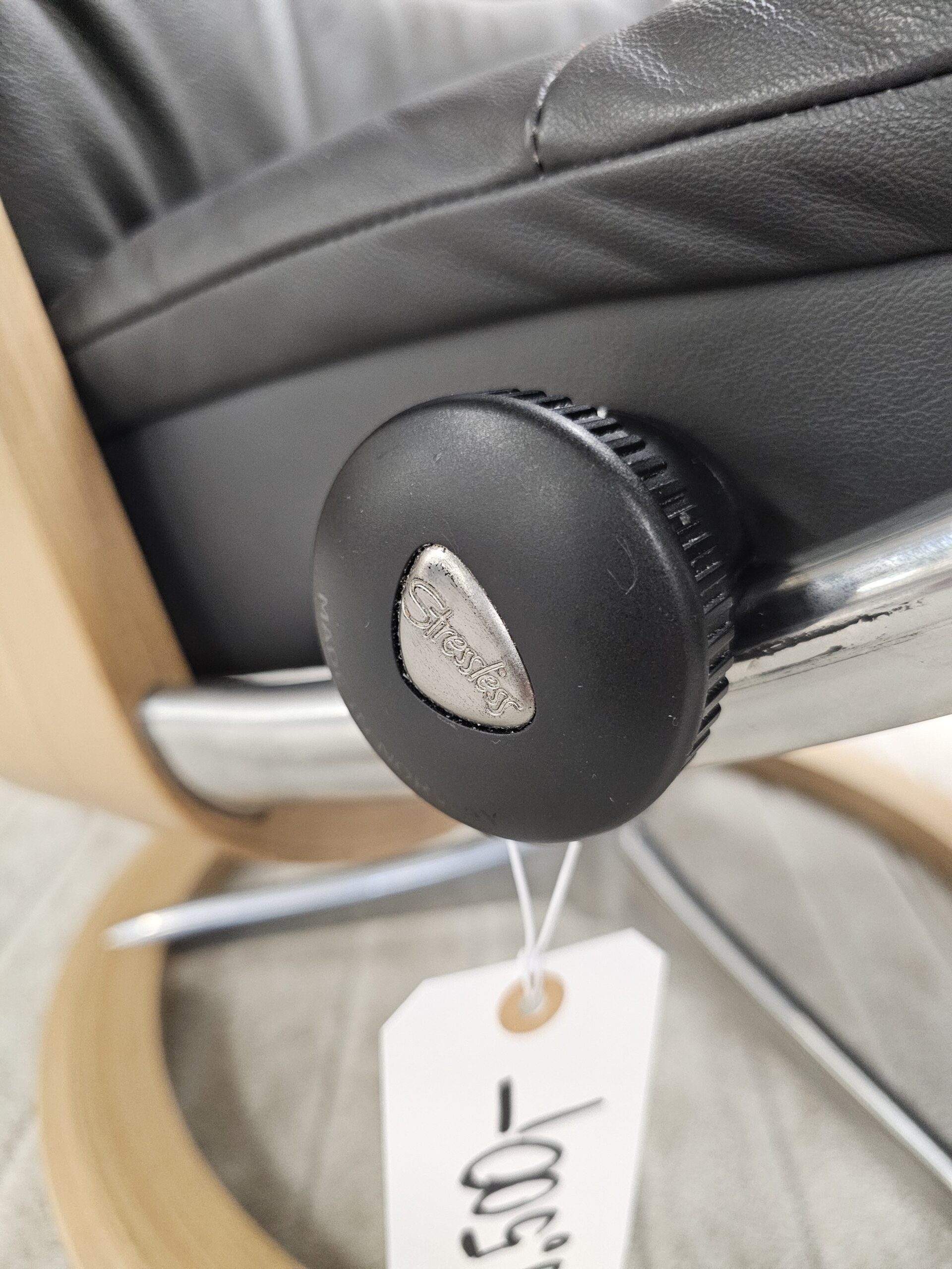 Stressless® View Signature lenestol med krakk - Bilde 18
