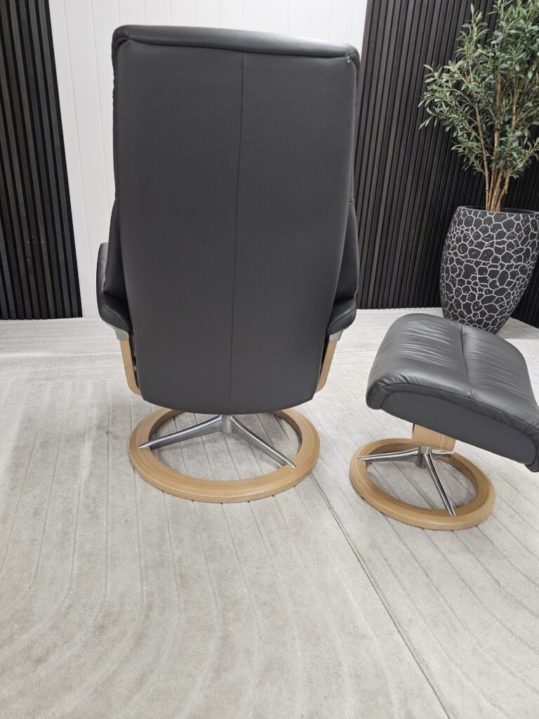Stressless® View Signature lenestol med krakk