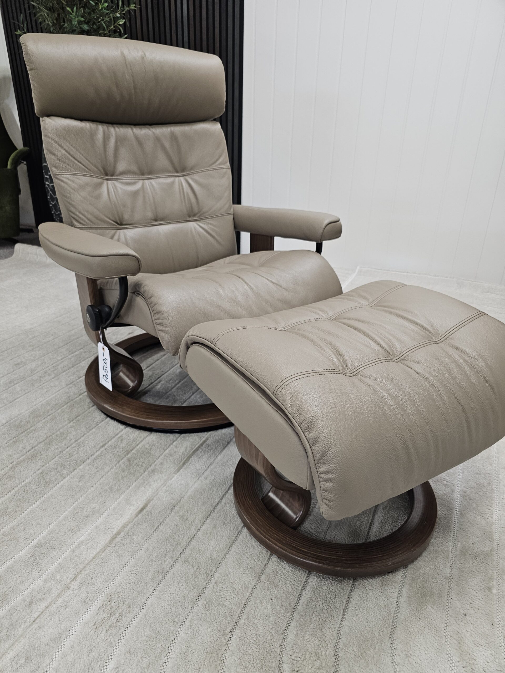 Stressless® Erik Classic lenestol med krakk - Bilde 10