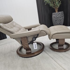 Stressless® Erik Classic lenestol med krakk - Bilde 4