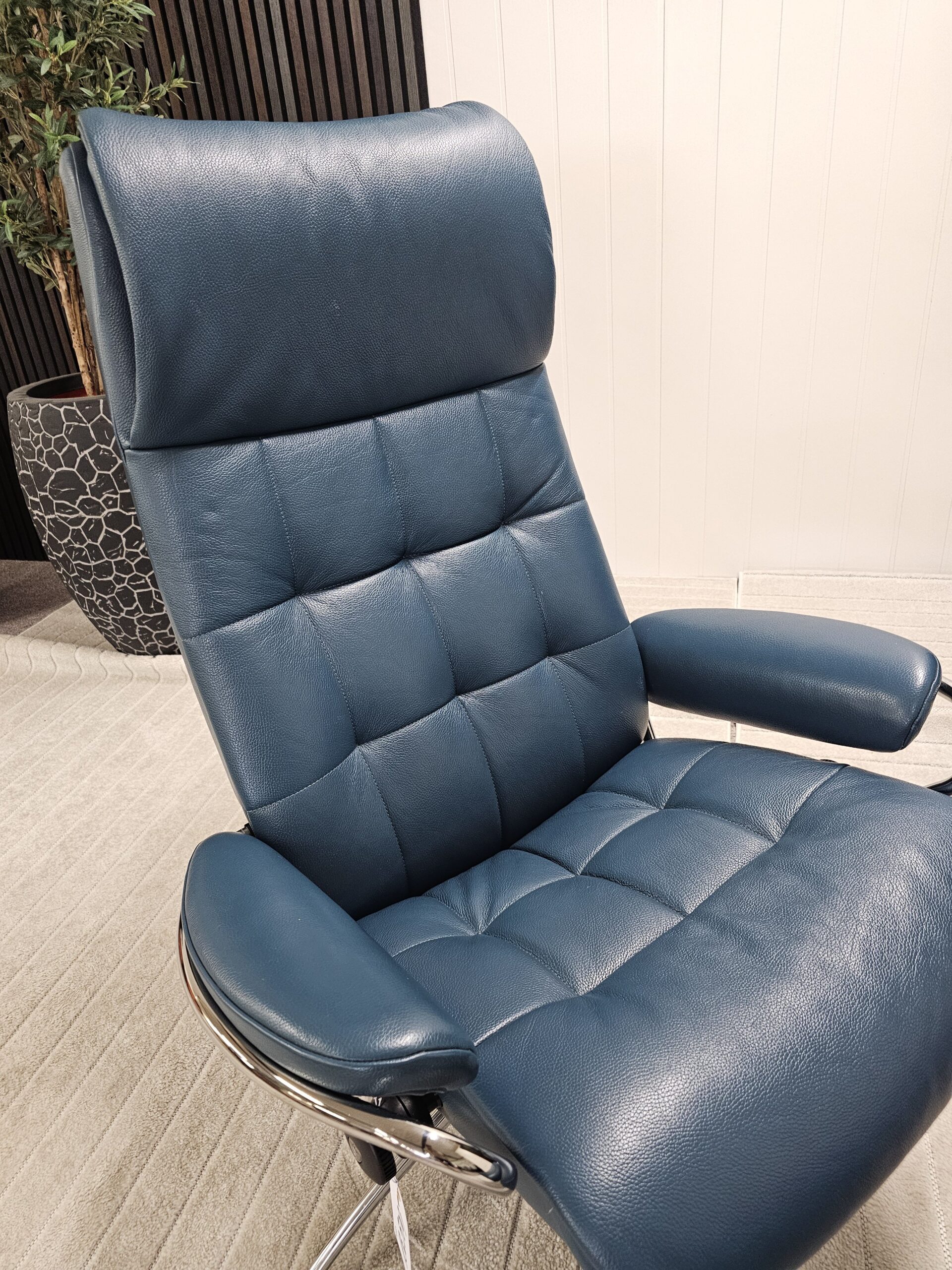 Stressless® London Cross lenestol med krakk - Bilde 13