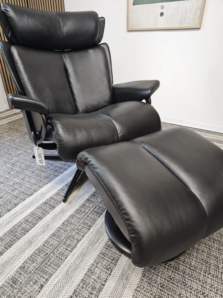 Stressless® Magic Cross lenestol med krakk