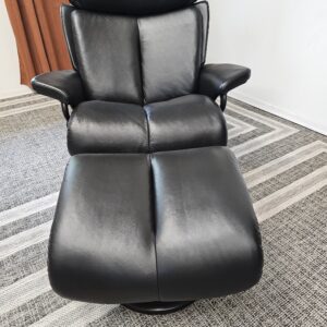 Stressless® Magic Cross lenestol med krakk - Bilde 3