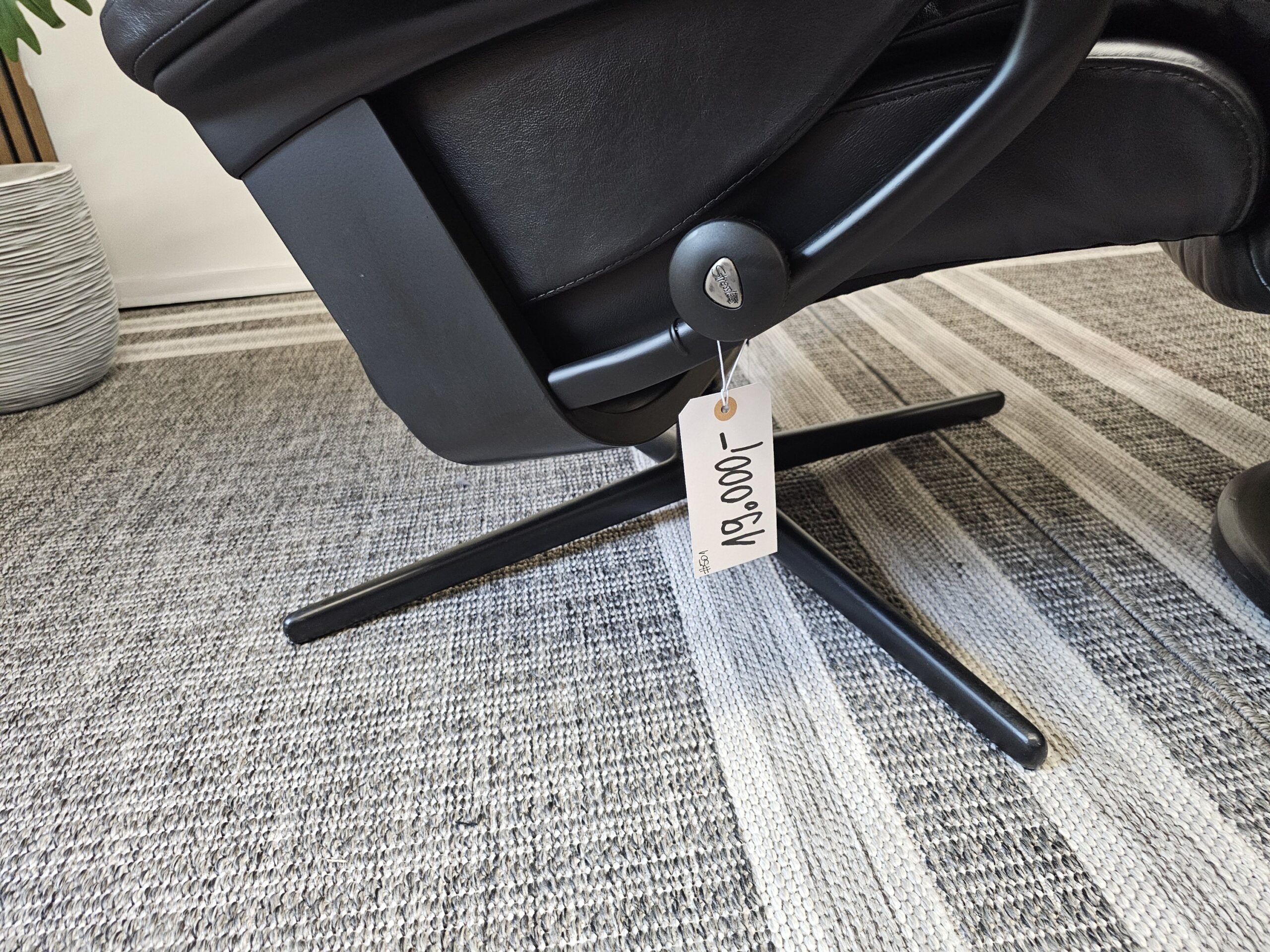 Stressless® Magic Cross lenestol med krakk - Bilde 7