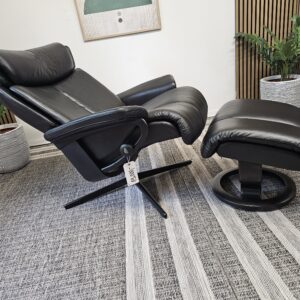 Stressless® Magic Cross lenestol med krakk - Bilde 9