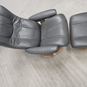 Stressless® Wing Classic lenestol med krakk - Bilde 7