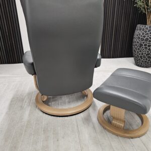 Stressless® Wing Classic lenestol med krakk - Bilde 16