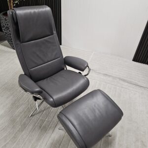 Stressless® Paris Cross lenestol med krakk - Bilde 14