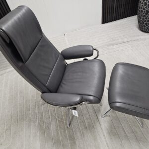 Stressless® Paris Cross lenestol med krakk - Bilde 5