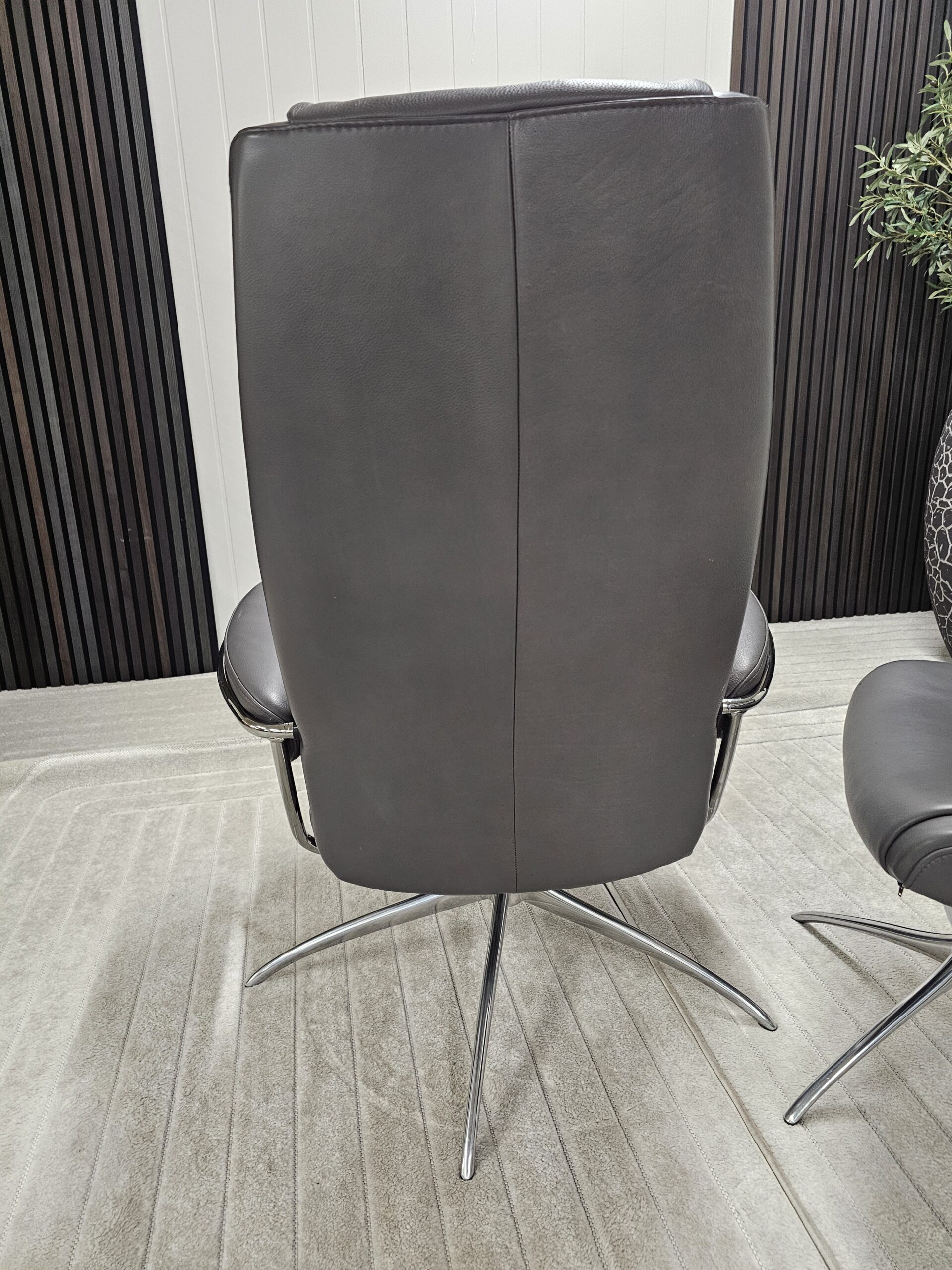 Stressless® Paris Cross lenestol med krakk - Bilde 21