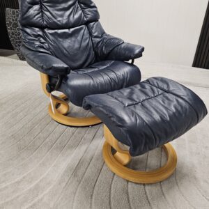 Stressless® Reno Classic (M) lenestol med krakk - Bilde 2