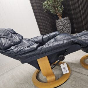 Stressless® Reno Classic (M) lenestol med krakk - Bilde 5