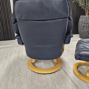 Stressless® Reno Classic (M) lenestol med krakk - Bilde 9