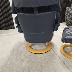 Stressless® Reno Classic (M) lenestol med krakk - Bilde 10