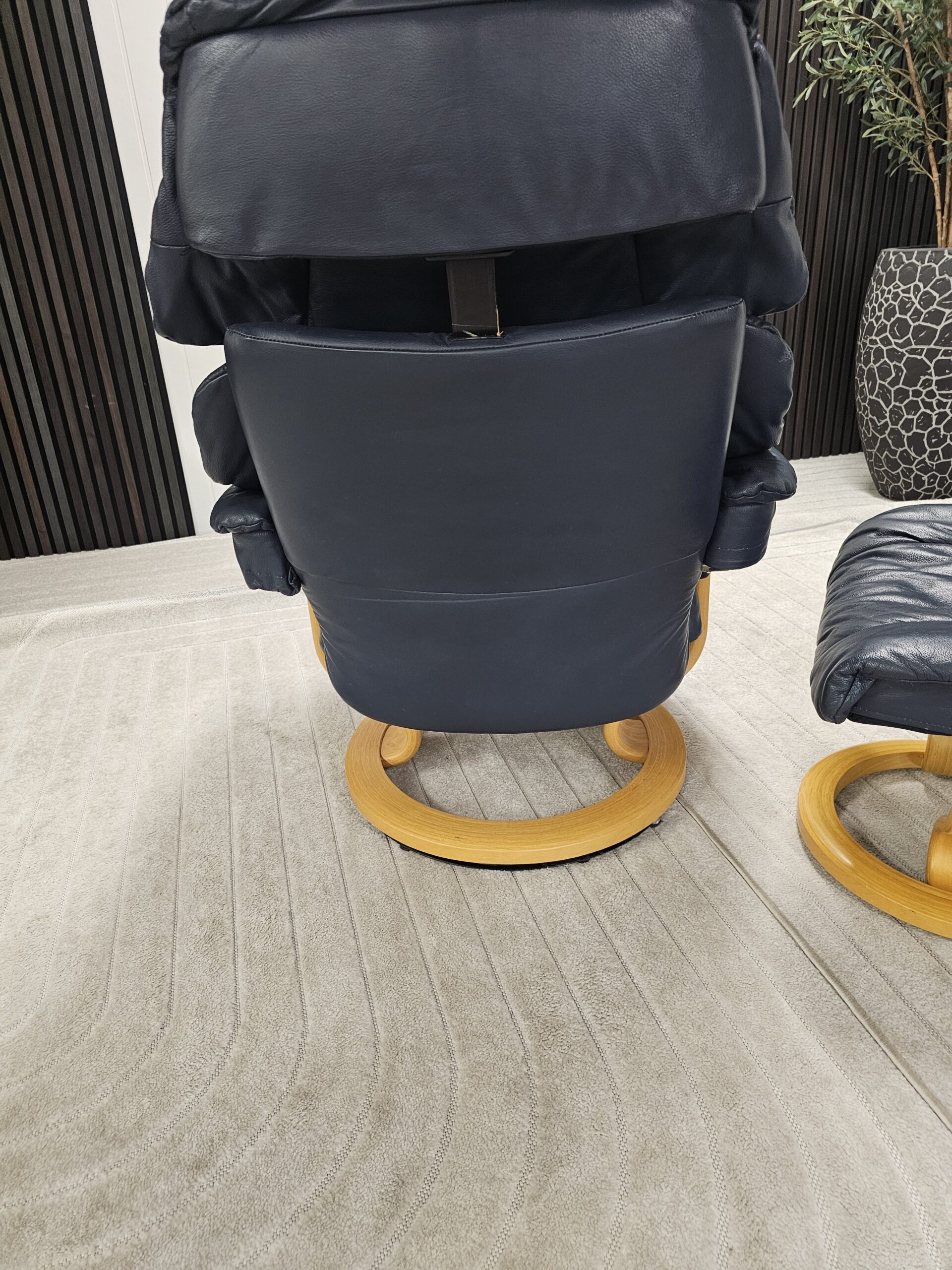 Stressless® Reno Classic (M) lenestol med krakk - Bilde 10