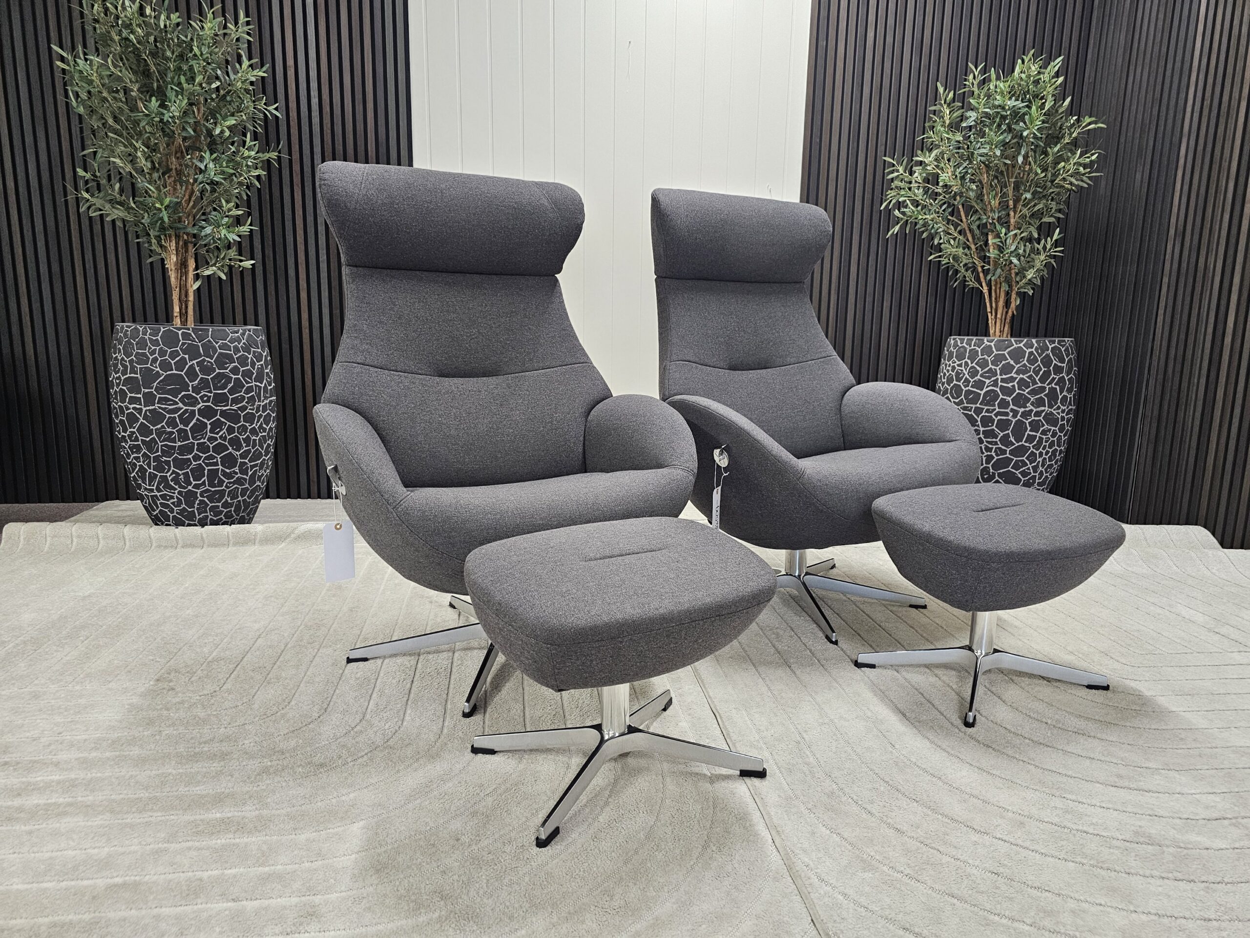 1 stk. Conform Globe lenestol med krakk - Bilde 2