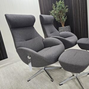 1 stk. Conform Globe lenestol med krakk - Bilde 4