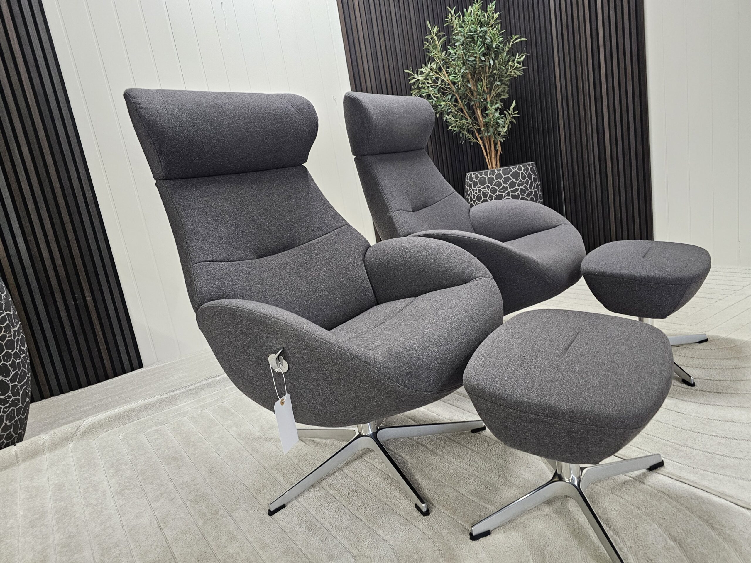 1 stk. Conform Globe lenestol med krakk - Bilde 4